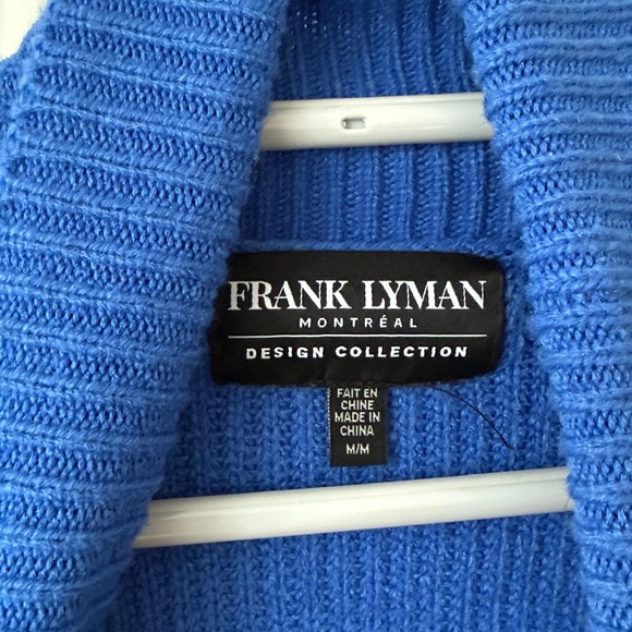 *SOLD* Frank Lyman Blue Sweater - Size M - Picture 3 of 3